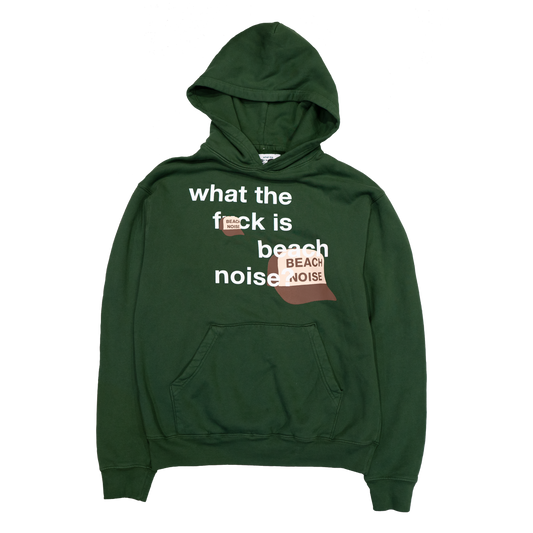 WTF IS BEACH NOISE? OVERSIZED HOODIE (GREEN)