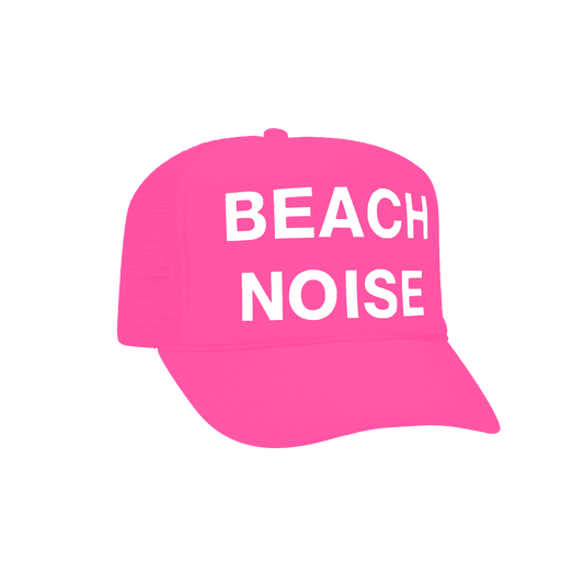 Beach Noise Trucker (Neon Pink)