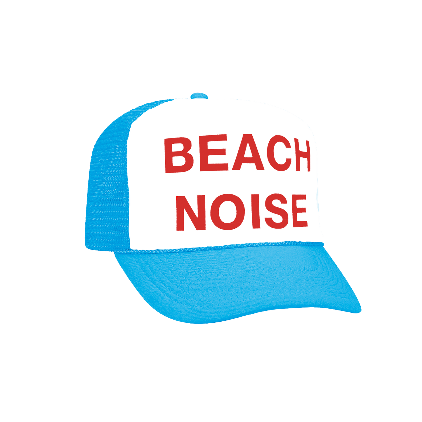 Beach Noise Trucker (Blue + Red)