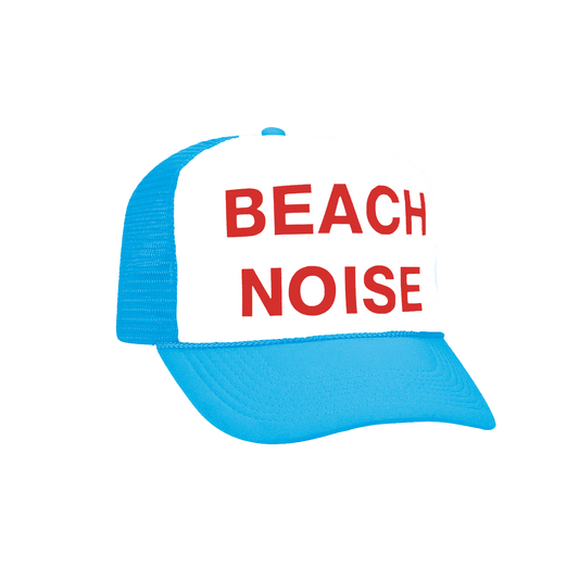 Beach Noise Trucker (Blue + Red)