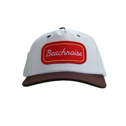 The Pocket Hat (White + Brown)