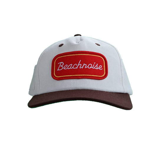 The Pocket Hat (White + Brown)